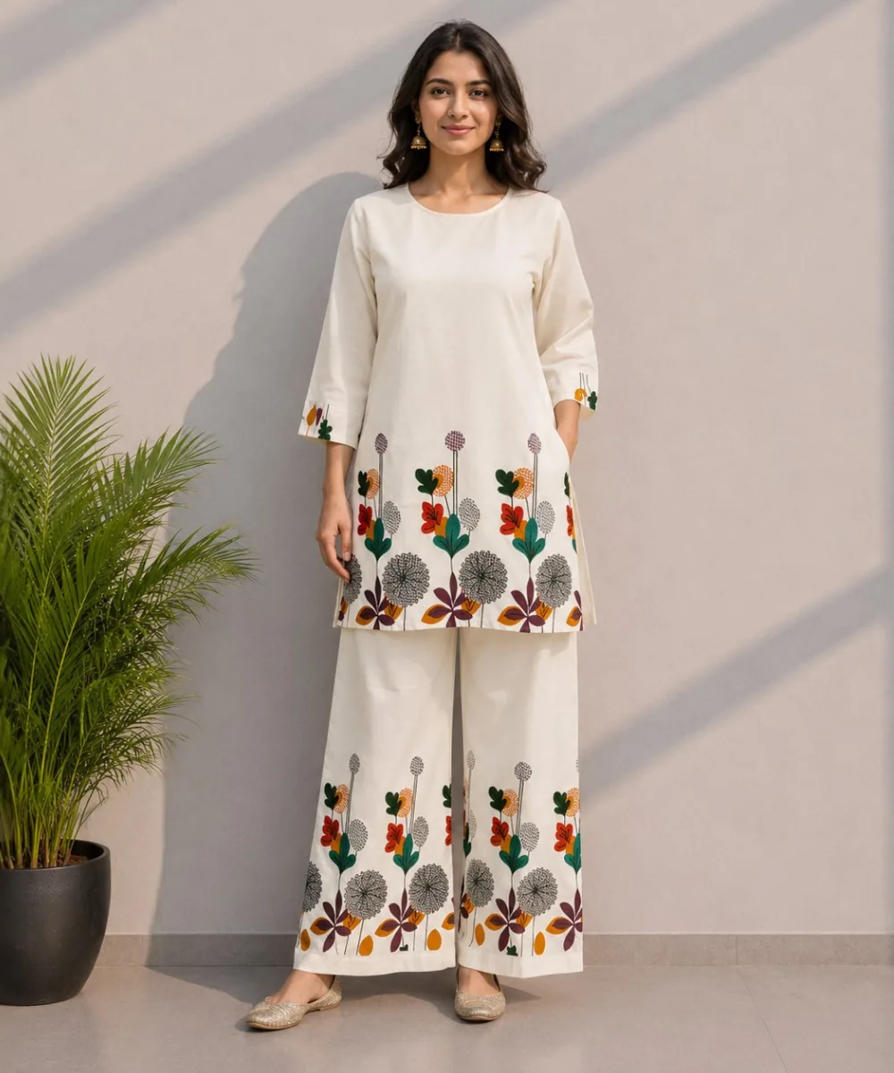 Cotton Co-ord Set - DC-103 wholesale Coord Set / 2 Piece