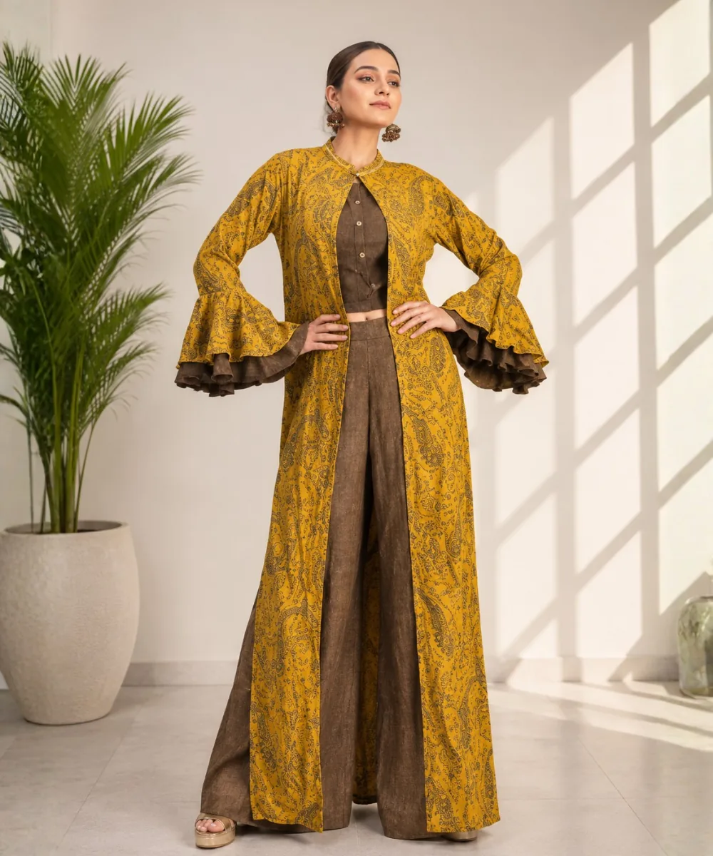 Mustard Coord Set - DC-158-1271 wholesale Coord Set / 2 Piece