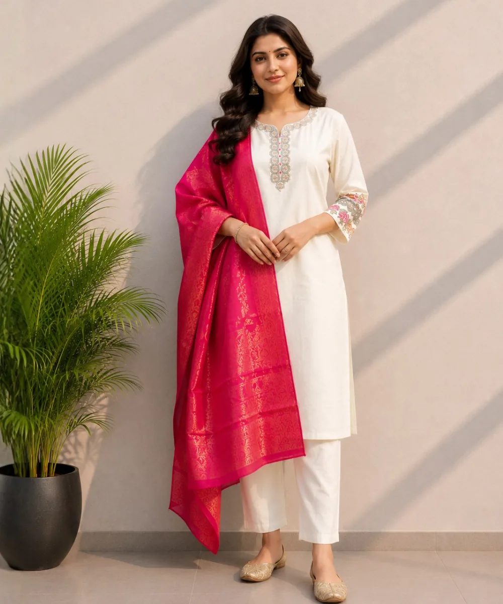 White Pink Suit - D-12 wholesale 3 Piece Suit
